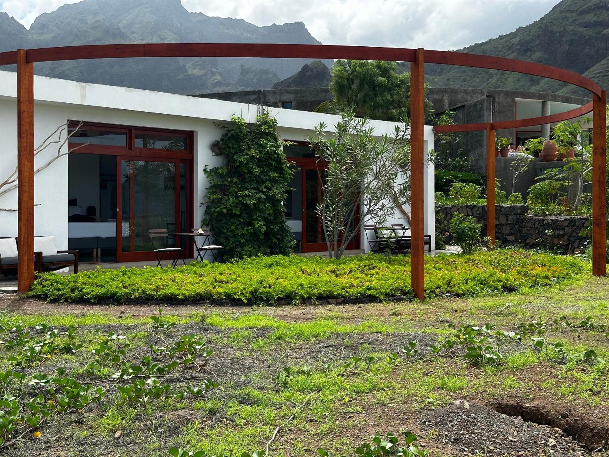 Palmeira Da Cruz Ecolodge Chã da Igreja Exterior foto